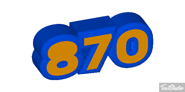870 テキスト効果