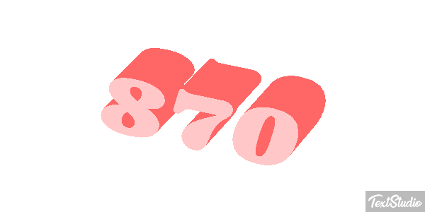 870 テキスト効果