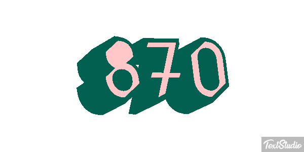 870 テキスト効果