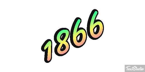 1866 Texteffekt