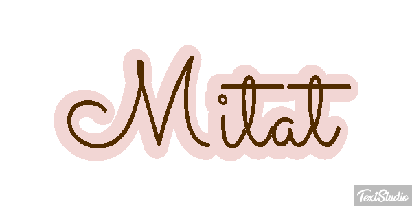 Mitat Текстовый эффект