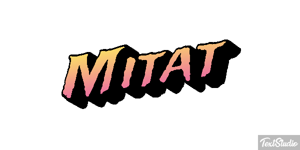 Mitat Текстовый эффект