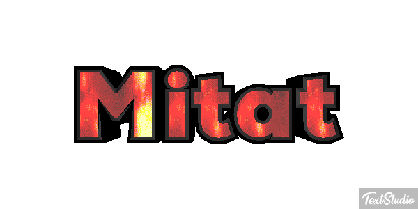 Mitat Текстовый эффект