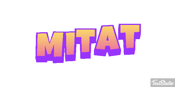 Mitat Текстовый эффект