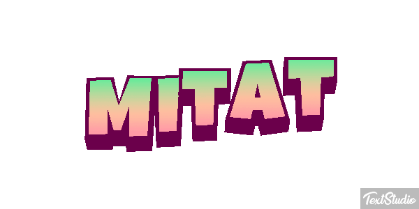 Mitat Текстовый эффект