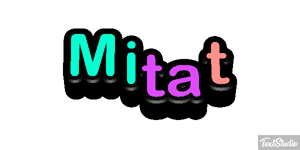 Mitat Текстовый эффект