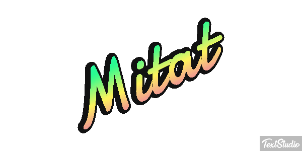 Mitat Текстовый эффект