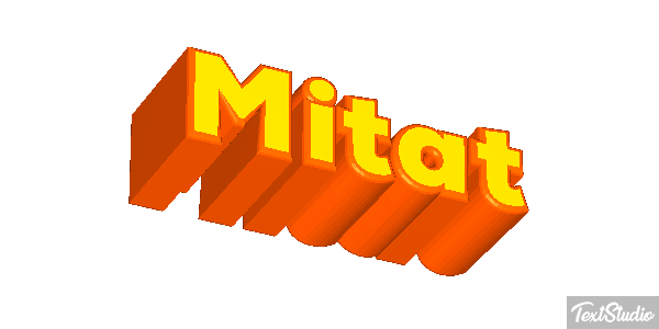 Mitat Текстовый эффект