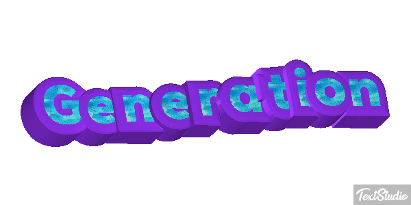 Generation Efecto de texto