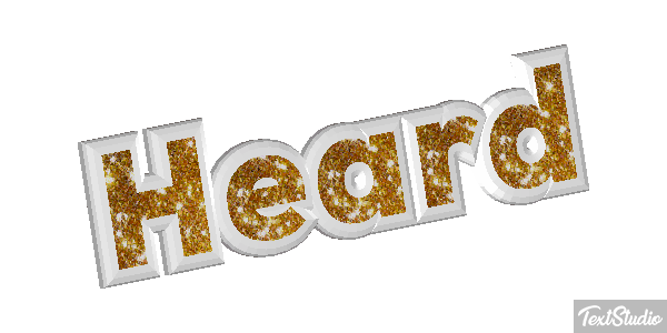 Heard Text effect