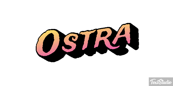 Ostra Efeito do texto