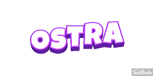 Ostra Efeito do texto
