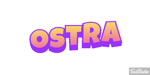 Ostra Efeito do texto