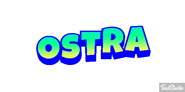 Ostra Efeito do texto