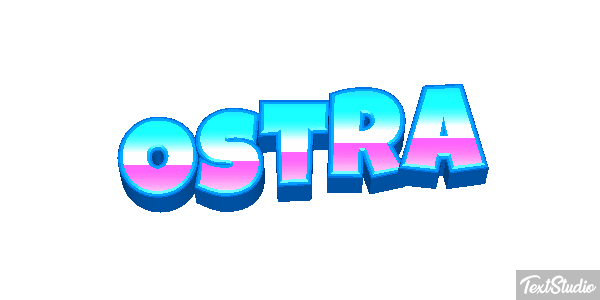 Ostra Efeito do texto
