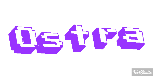 Ostra Efeito do texto