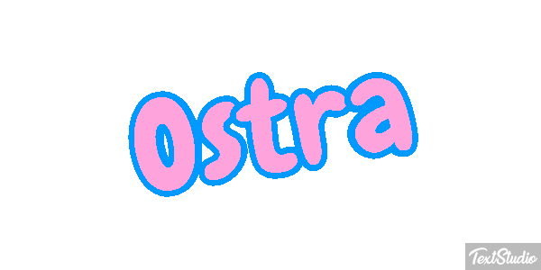 Ostra Efeito do texto