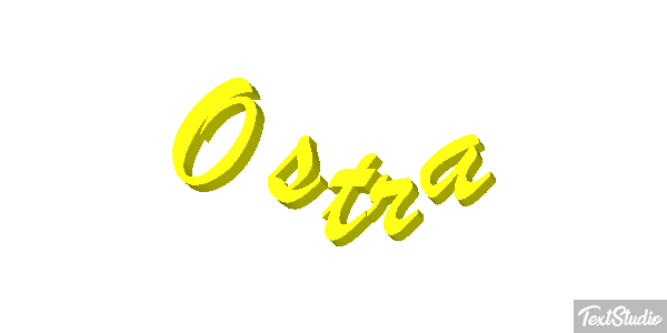 Ostra Efeito do texto