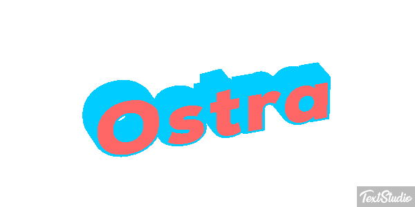 Ostra Efeito do texto