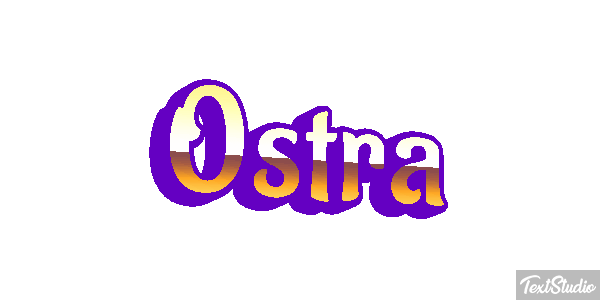Ostra Efeito do texto