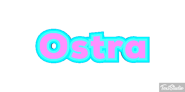 Ostra Efeito do texto