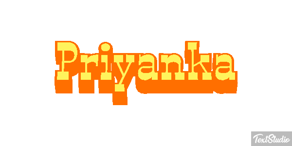 Priyanka Effetto testo