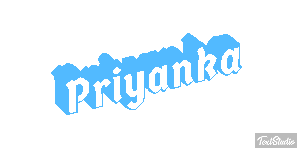 Priyanka Effetto testo