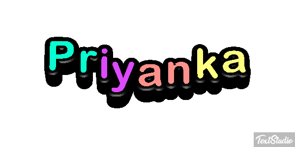 Priyanka Effetto testo