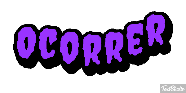 Ocorrer Efeito do texto