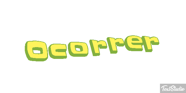 Ocorrer Efeito do texto