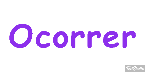 Ocorrer Efeito do texto