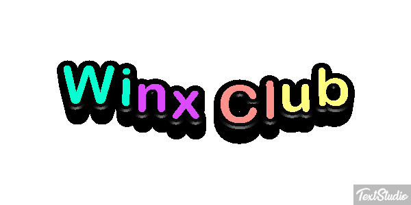Winx Club Tekst effect