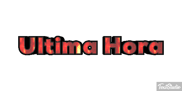 Última Hora Text effect