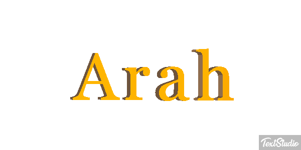 Arah Metin efekti