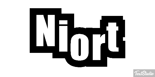 Niort Efekt tekstowy