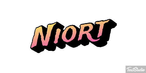 Niort Efekt tekstowy