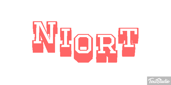 Niort Efekt tekstowy
