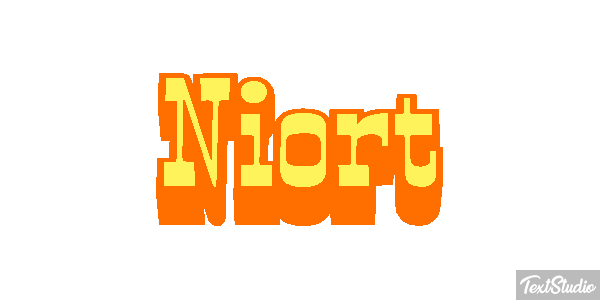 Niort Efekt tekstowy
