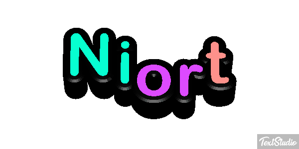 Niort Efekt tekstowy