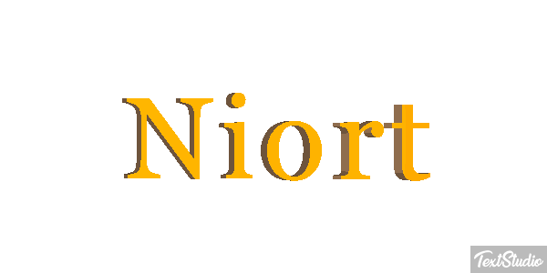 Niort Efekt tekstowy