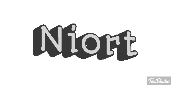 Niort Efekt tekstowy