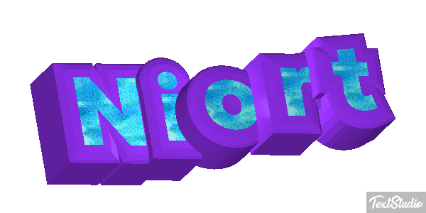 Niort Efekt tekstowy