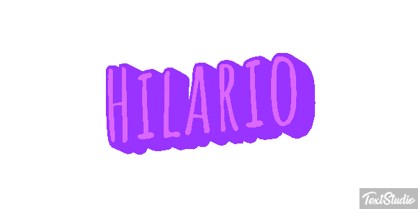 Hilario Efecto de texto