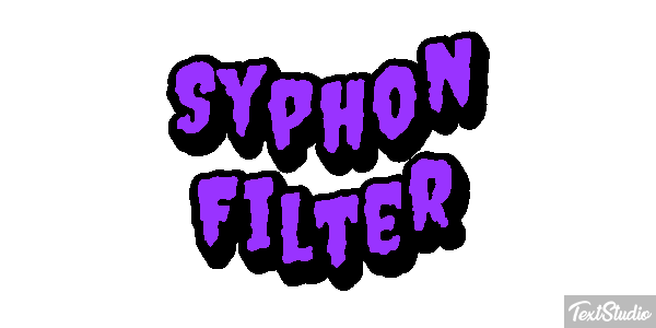 Syphon Filter Tekst effect