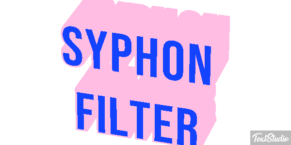 Syphon Filter Tekst effect