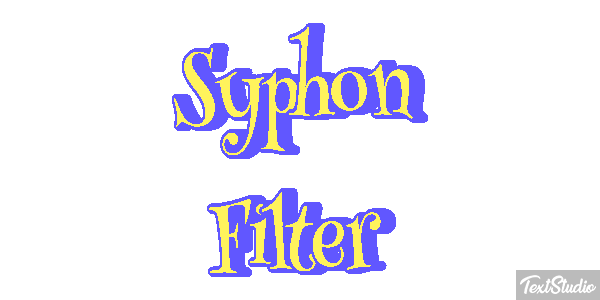 Syphon Filter Tekst effect