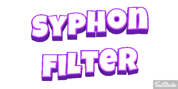 Syphon Filter Tekst effect