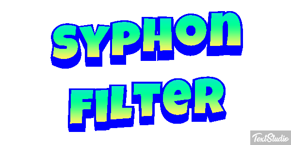 Syphon Filter Tekst effect