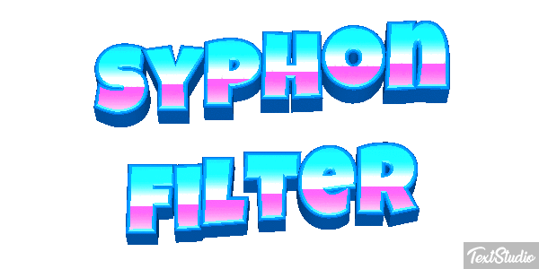 Syphon Filter Tekst effect
