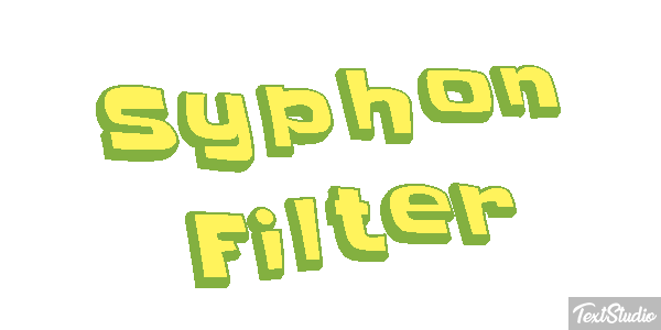 Syphon Filter Tekst effect